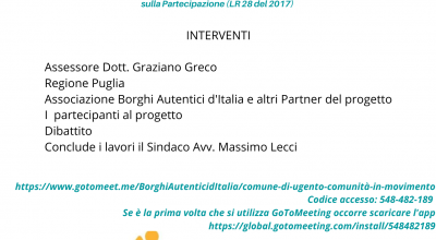 CONFERENZA CITTADINA ON LINE  31 agosto 2020 dalle ore 10.30 alle ore 12.00 -...