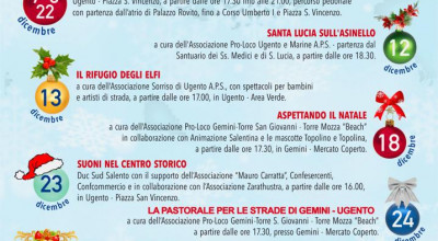 MANIFESTAZIONI NATALIZIE -  Citt&agrave; di Ugento  -