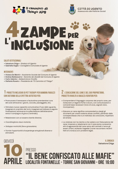 4 ZAMPE PER L'INCLUSIONE