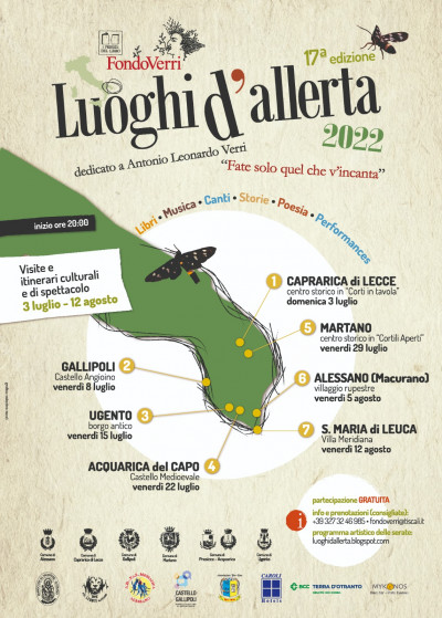 I Luoghi d'allerta a Ugento