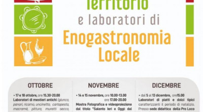 Antichi Mestieri, Territorio e  Laboratori di Enogastronomia Locale : Avviso ...