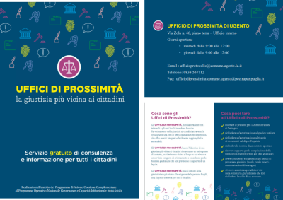 Ufficio di prossimit&agrave; di Ugento - la Giustizia pi&ugrave; vicina ai ci...