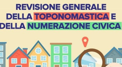 AVVISO: SERVIZIO DI REVISIONE E RIFACIMENTO DELLA NUMERAZIONE CIVICA ESTERNA ...